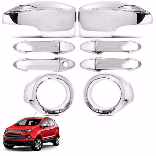 Kit Cromado Nova Ecosport Aplique Retrovisor / Maçaneta 2013