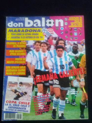 Don Balon N° 105 5 Al 11 De Julio 1994