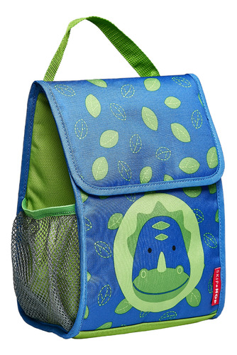 Lancheira Térmica Infantil Zoo Dino - Skip Hop Cor Azul/Verde