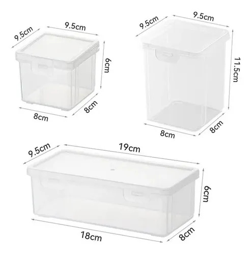 1pcs Kitchen Storage Boxs Refrigerator Food Fresh