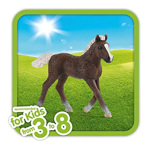 Schleich Farm World - Figura Educativa De Potro De La Selva