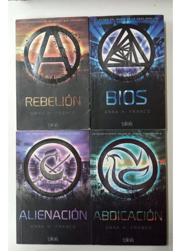 Saga Rebelion (libros 1 Al 4) - Anna K. Franco - Block