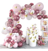 Comprar Globos de cumpleaños metálicos decoración kits de 144 globos de decoraciones de fiesta