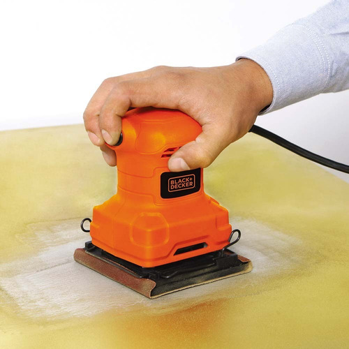 Lixadeira Orbital 1/4 Lixa 200w Black+decker 220v - Bs200