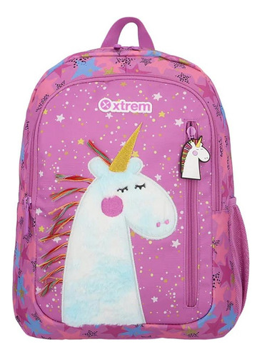 Mochila Xtrem Logan Unicorn Morada