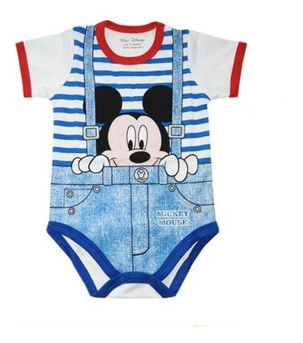 Body Para Bebé Mickey Overol