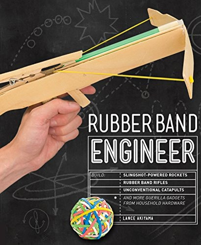 Rubber Band Engineer Build Slingshot Powered Rockets, Rubber