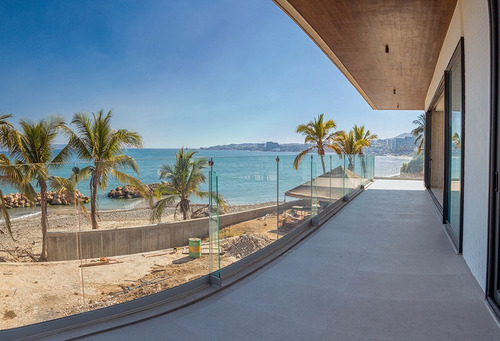 Departamento En Venta 1rec + Estudio|a Pie De Playa Bucerias!!! Ab