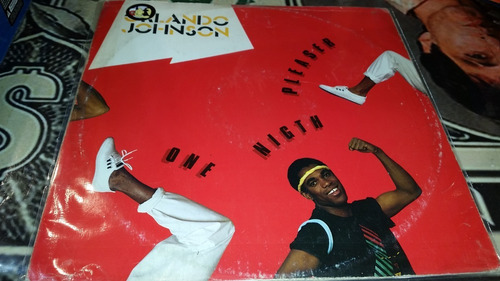 Orlando Johnson One Night Pleaser Vinilo Maxi Italy 1985 (Usado)