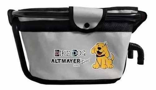 Imagem 5 de 9 de Cadeirinha Bike Dog Para Cães De Pequeno Porte Bege Altmayer