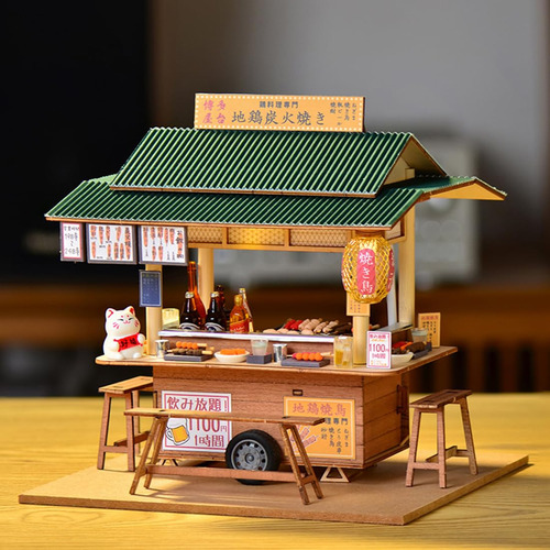 Kit De Casa De Bonecas Em Miniatura, Casa De Bonecas De