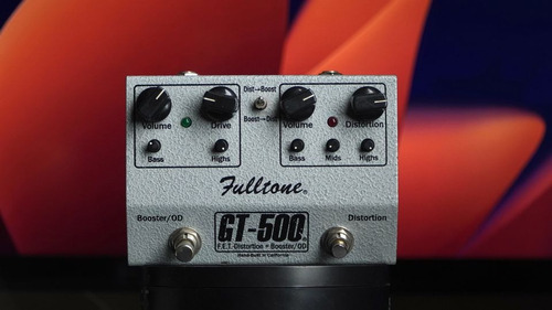Pedal De Guitarra Booster+distosión Fulltone Gt-500
