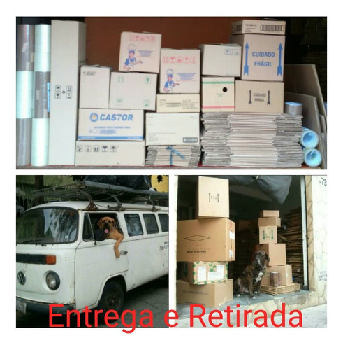 13 Caixas Papelão Duplex 60x30x30 + 1 Fita Adesiva 45mmx100m (Usado)