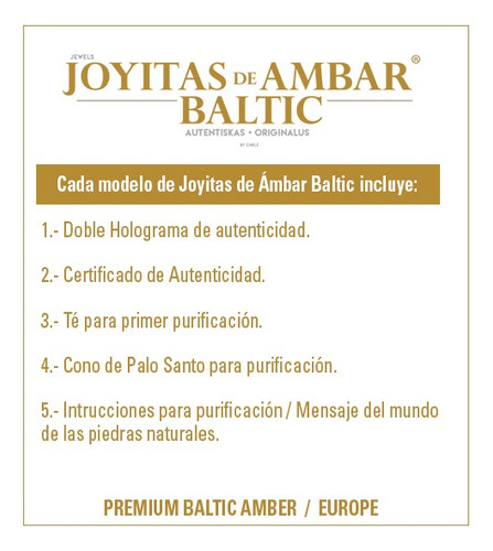 Collar Bebé Ámbar Báltico, Brillo De Protección Aqua 32cm