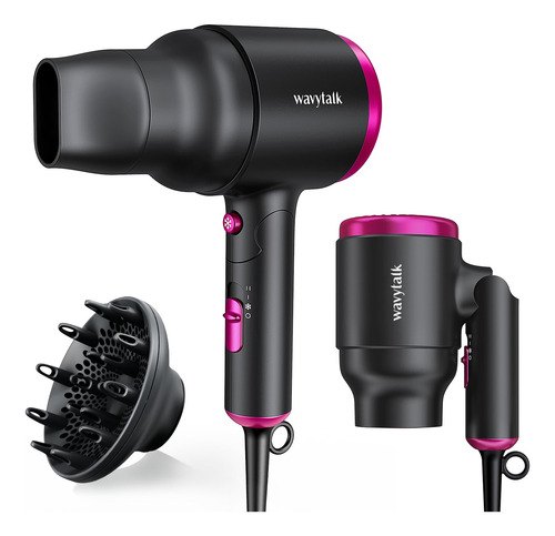 Secador De Cabelo Wavytalk Wavytalk 1600w Leve Com Difusor