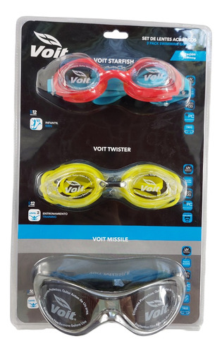 3pack Goggles Voit Clubes Ss23