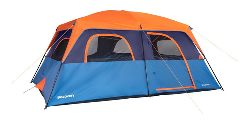 Imagen 1 de 8 de Carpa Familiar El Capitan X 10 Personas - 3000mm, 2 Puertas