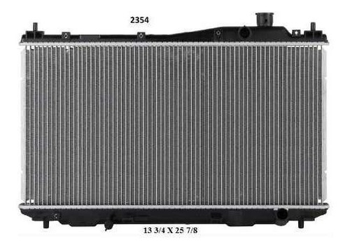 Radiador Honda Acura Civic El Base T/m 01-05 16mm Deyac