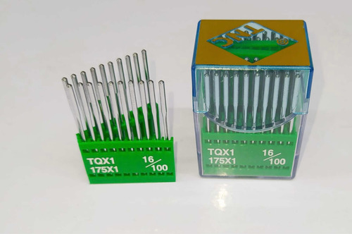 10 Agujas Para Máquina De Coser Botonera Industrial Tqx1