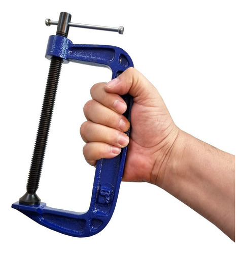 Kit 2 Grampo Sargento 150mm Profissional Tipo C Marceneiro