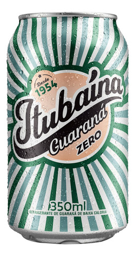 Refrigerante Guaraná Itubaína Zero Lata 350ml