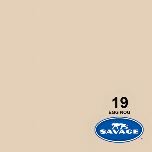 Savage 19-86 Ciclorama Fondo De Papel Egg Nog 2.18 X 11m