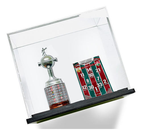 Miniatura Troféu Fluminense Libertadores Lançamento Tricolor