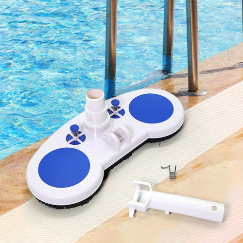 Piscina Estanque Fuente Limpiador Aspiradora Cepillo