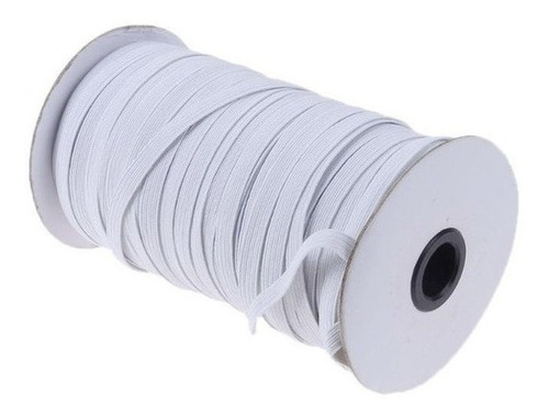 Elastico Plano Fino Calidad Para Tapa Boca Barbijo X 100 Mts