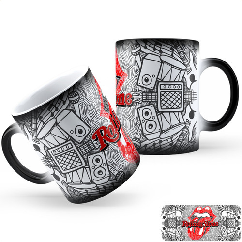 Taza Mágica Rolling Stone Calidad