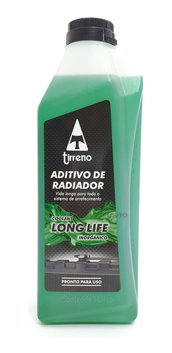 Imagem 1 de 5 de Aditivo Radiador Longe Life Verde Tirreno Flu/ds/894