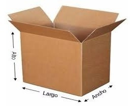Imagen 2 de 3 de 25 Cajas De Carton Corrugado P/empaque 60x30x34cms Huevera