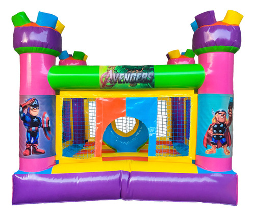 Juego Inflable Brincolin Cubo Torres Uso Rudo Garantizado