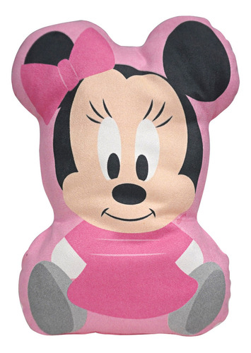 Almofada Bebe Recém Nascido Lavável Disney Minnie Baby Go