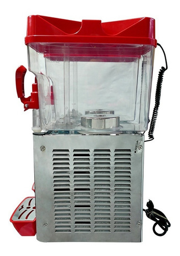 Máquina Refresquera De 2 Tolvas Dispensadora Rojo + Regalo