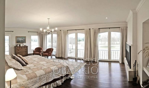 Imagen 15 de 30 de Increíble Casa En Venta De 300 M2 Con Golf Y Tenis En El Haras Argentino Farm Club De Lujan
