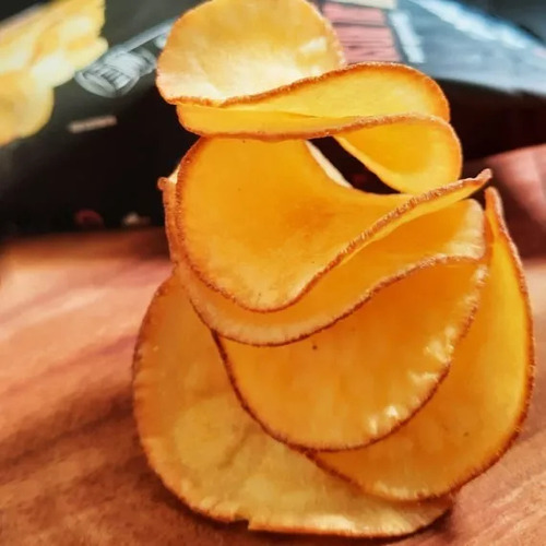 Mandioca Doce Chips Belive Com Sal Rosa Himalaia 50g