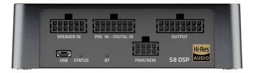 Processador Audio Hertz S8 Dsp Bluetooth 8ch + Brinde