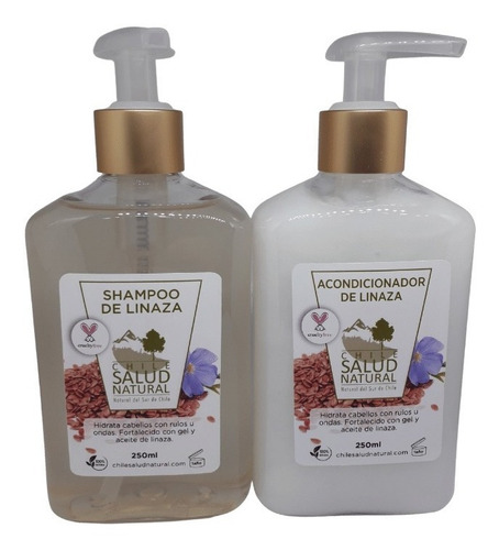 Pack De Shampoo Y Acondicionador De Linaza