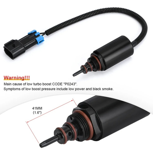 Js Válvula Solenoide Turbo Dodge Cummins 4036054 5140305aa