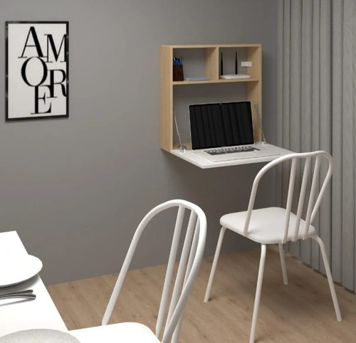 Escritorio Plegable Pared Moderno Home Office Colgante