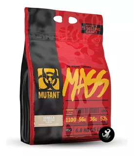 Mutant Mass 15 Lb, Ganador De Peso, Proteína + Carbohidratos