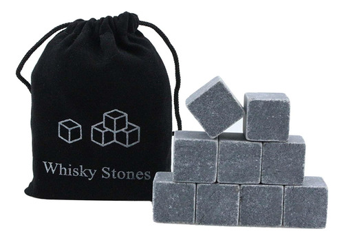 9 Piezas De Piedras Para Whisky, Cubitos De Hielo
