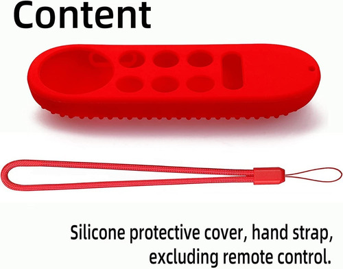Imagen 2 de 2 de Funda Protector Case Silicona Control Chromecast Google Tv