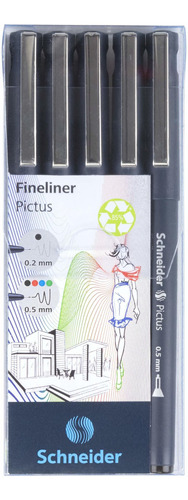 Schneider Pictus Boligrafo Fineliner Anchura Linea 0,2