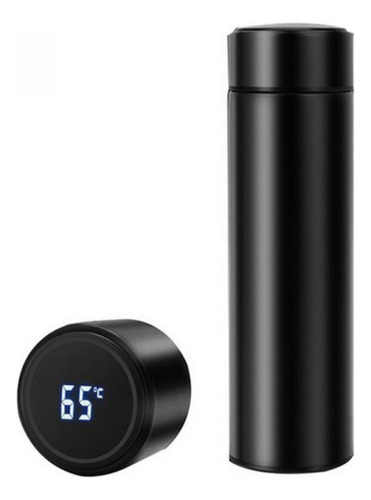 Garrafa Térmica Inox 500ml Com Display De Temperatura Led