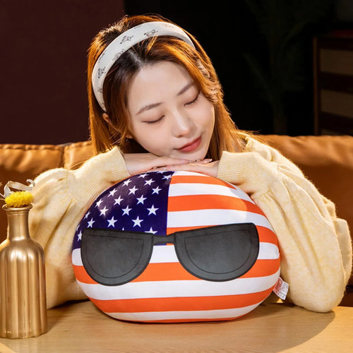 Muñeco De Peluche Countryball Muñeco De Pelota Nacional De P