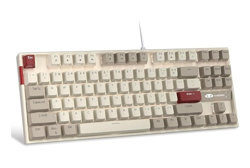 Magegee 75% Mechanical Gaming Keyboard With Red Switch