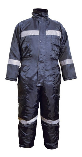 Buzo Térmico Forro Polar Impermeable Con Cinta Reflectante