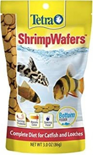 Tetra Shrimpwafers Dieta Completa Para Bagre Y Lochas, 3